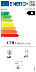 Étiquette énergie du Samsung RB53DG706AS9