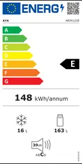 Étiquette énergie du AYA ARIN122E