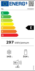 Étiquette énergie du TCL RP456BIE0